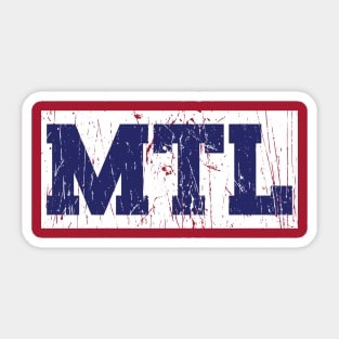 MTL / Canadiens Sticker